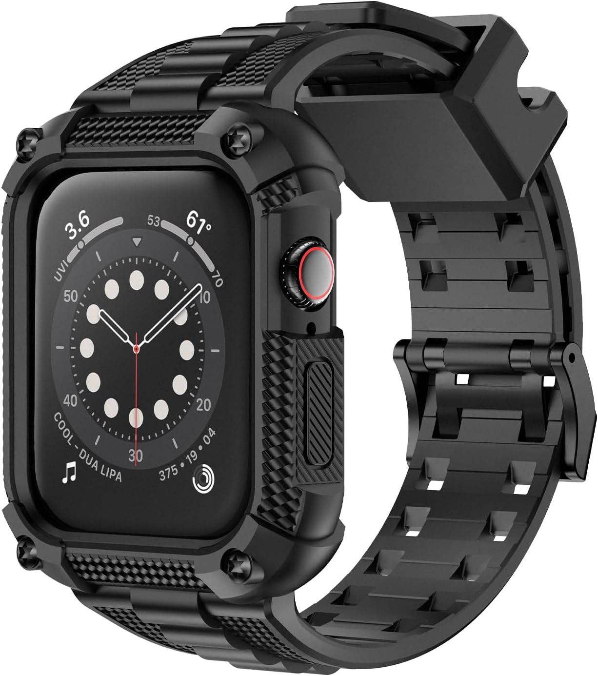 Unbeatable Style and Durability: The Ultimate Shockproof Rugged Band for Apple Watch!